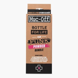 Pack MUC-OFF polvo Punk Powder y botella aluminio