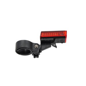 Luz trasera bicicleta LED con luz de freno inteligente, batería int...