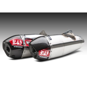 Linea completa escape doble Yoshimura Signature RS-9, inox, Silenci...