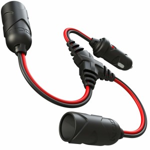 Adaptador de divisor de cable dos vías para enchufe de 12 V