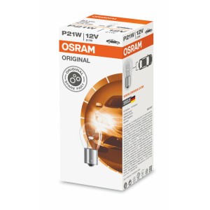 Lámpara OSRAM 7506 - P21W 12V 21W - 10 uds