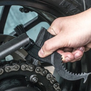 MUC-OFF Cepillo limpieza transmisión bicicleta 3 en 1