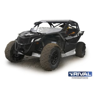 RIVAL Doors Lower Panels - Aluminium Can-Am Maverick X3
