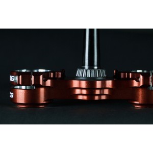 Tija completa XTRIG ROCS Tech offset 23mm - Verde