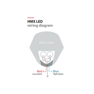 Careta Polisport HMX LED negro 8657100002