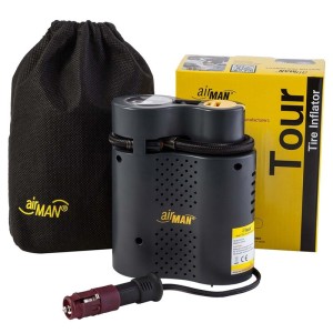 Compresor de aire TOUR (con clavija cigarrillo)