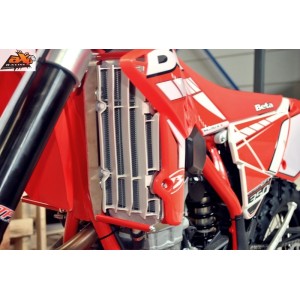 Protectores de radiador aluminio rojo AXP Beta AX1357