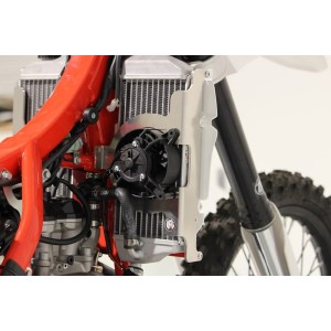 Protectores de radiador aluminio rojo AXP Beta RR