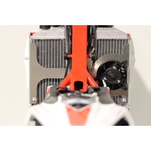 Protectores de radiador aluminio rojo AXP Beta RR