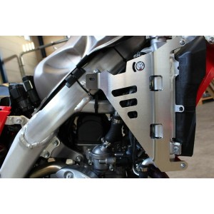Protectores de radiador aluminio rojo AXP Honda CRF450L AX1523