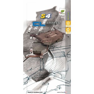 Juego de pastillas sinterizadas CL BRAKES (2260S4)