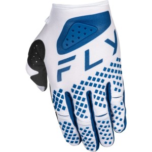 Guantes infantiles FLY RACING Kinetic Center - Blanco / Navy