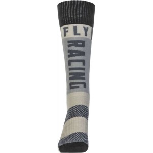 Calcetines FLY RACING MX (gruesos) - Gris / Negro