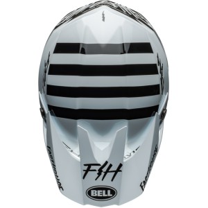 Casco BELL Moto-10 Spherical - Fasthouse Mod Squad Gloss White/Black