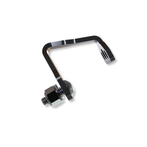 Luz de matrícula Holder HIGHSIDER pro S - negro - 1 pieza