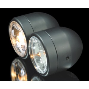 HIGHSIDER smart Headlight set, black, driving + low beam