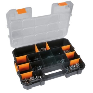 Organizador portátil BETA 15 compartimentos con 8 separadores extra...