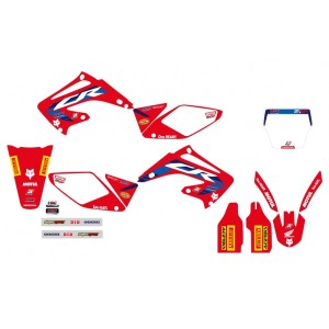Kit de adhesivos + funda de asiento BLACKBIRD Replica Team HRC 23 H...