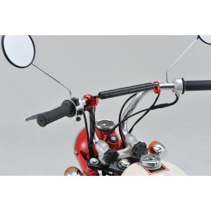 Barra de refuerzo de manillar DAYTONA aluminio anodizado negro - 200mm