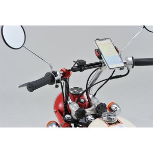 Barra de refuerzo de manillar DAYTONA aluminio anodizado negro - 200mm