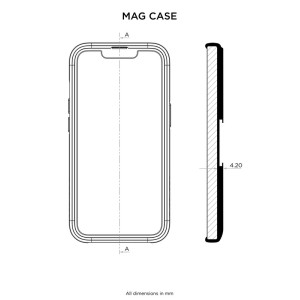 Funda para smartphone QUAD LOCK MAG - iPhone 15 Plus