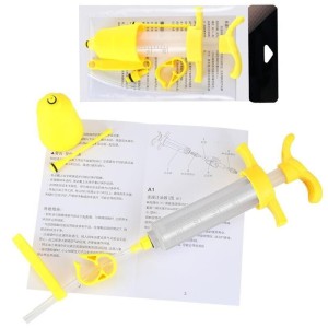 Kit purgador de frenos V BIKE Ø5mm - Mineral