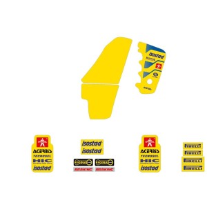 Kit adhesivos TECNOSEL Replica Team Husaberg 1990