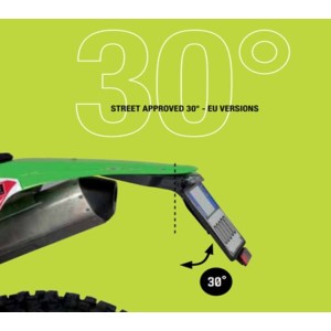 Portamatrículas con piloto LED RACETECH Integra Street 30