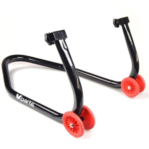 Kit caballete paddock BIHR delantero + soportes pivotantes de horqu...