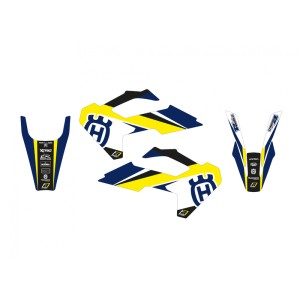 Kit adhesivos + funda de asiento BLACKBIRD Dream Graphic 4 - Husqva...