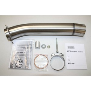 Silenciador IXIL Hexoval Xtrem acero inoxidable negro / aluminio ne...