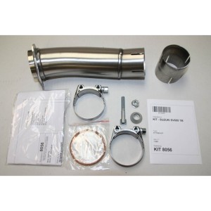 Silenciador IXIL Hexoval Xtrem acero inoxidable negro / aluminio ne...