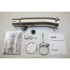 Silenciador IXIL Hexoval Xtrem acero inoxidable / aluminio negro - ...