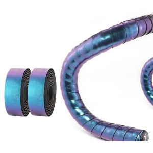 Cinta de manillar VELO Camaleón PU elástico Shockproof