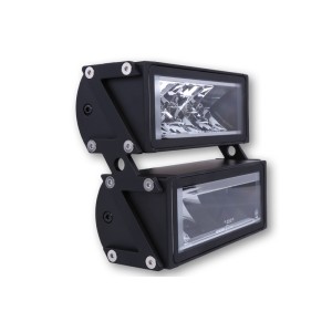 Juego de faros delanteros LED HIGHSIDER Ultimate con soporte Z (luz...