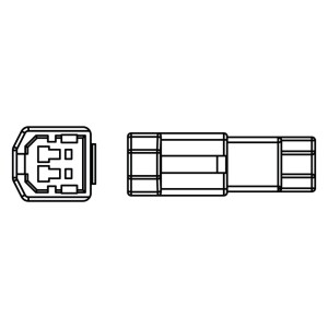 Cable adaptador para mini intermitentes HIGHSIDER - Ducati