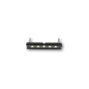 Luz de matrícula LED SHIN YO ST-7, negro, homologado E