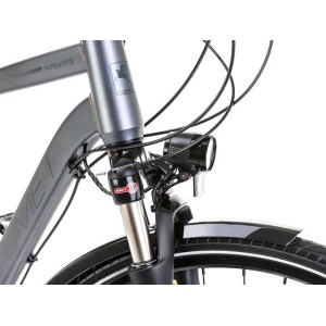 Luz delantera bicicleta LED 300lm para e-bike con baterías 6V-48V