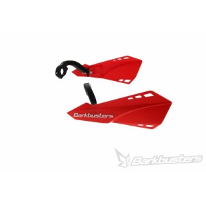 Kit completo paramanos de bicicleta Barkbusters rojo