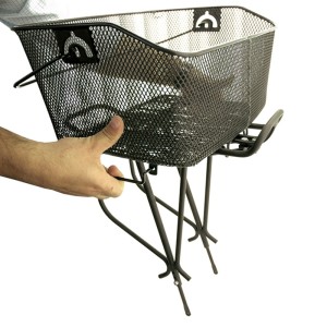 V BIKE Cesta trasera de bicicleta al portabultos