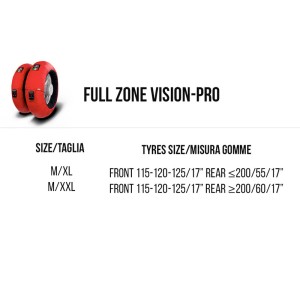 Calentadores CAPIT Vision Full Zone negro (Del. 115-120-125/17” / T...