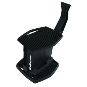 Caballete plegable movil de plástico Polisport negro 8982700006