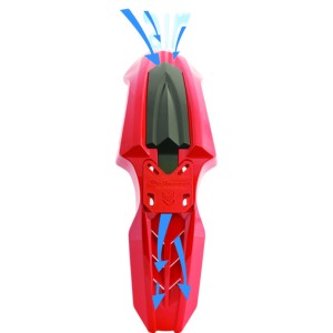 Guardabarros delantero universal sm-line Polisport supermotard negr...