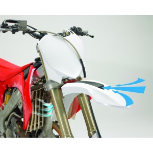 Guardabarros delantero universal sm-line Polisport supermotard blan...