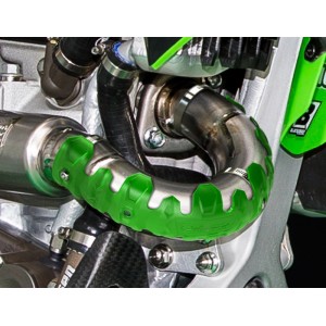 Protector de escape POLISPORT largo negro