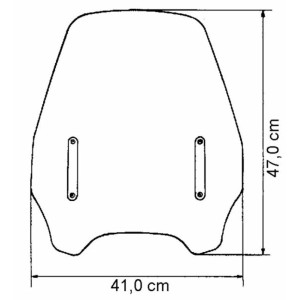 Pantalla MRA Touring ahumado (kit adapt. ref. 5409000)