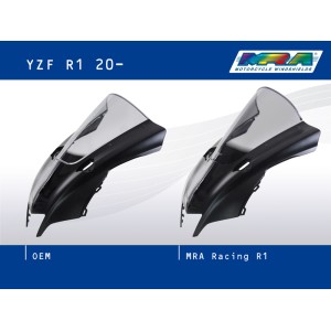 Pantalla MRA Racing tipo R transparente Yamaha YZF-R1