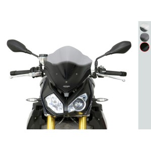 Pantalla MRA Racing BMW S1000R, negro, 14-