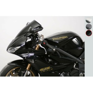 Pantalla MRA Racing, negro, Triumph Daytona 675 09-11