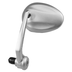 Retrovisor ambos lados universal V PARTS al puño ovalado plata